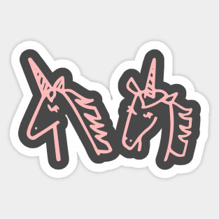 unicorns Sticker